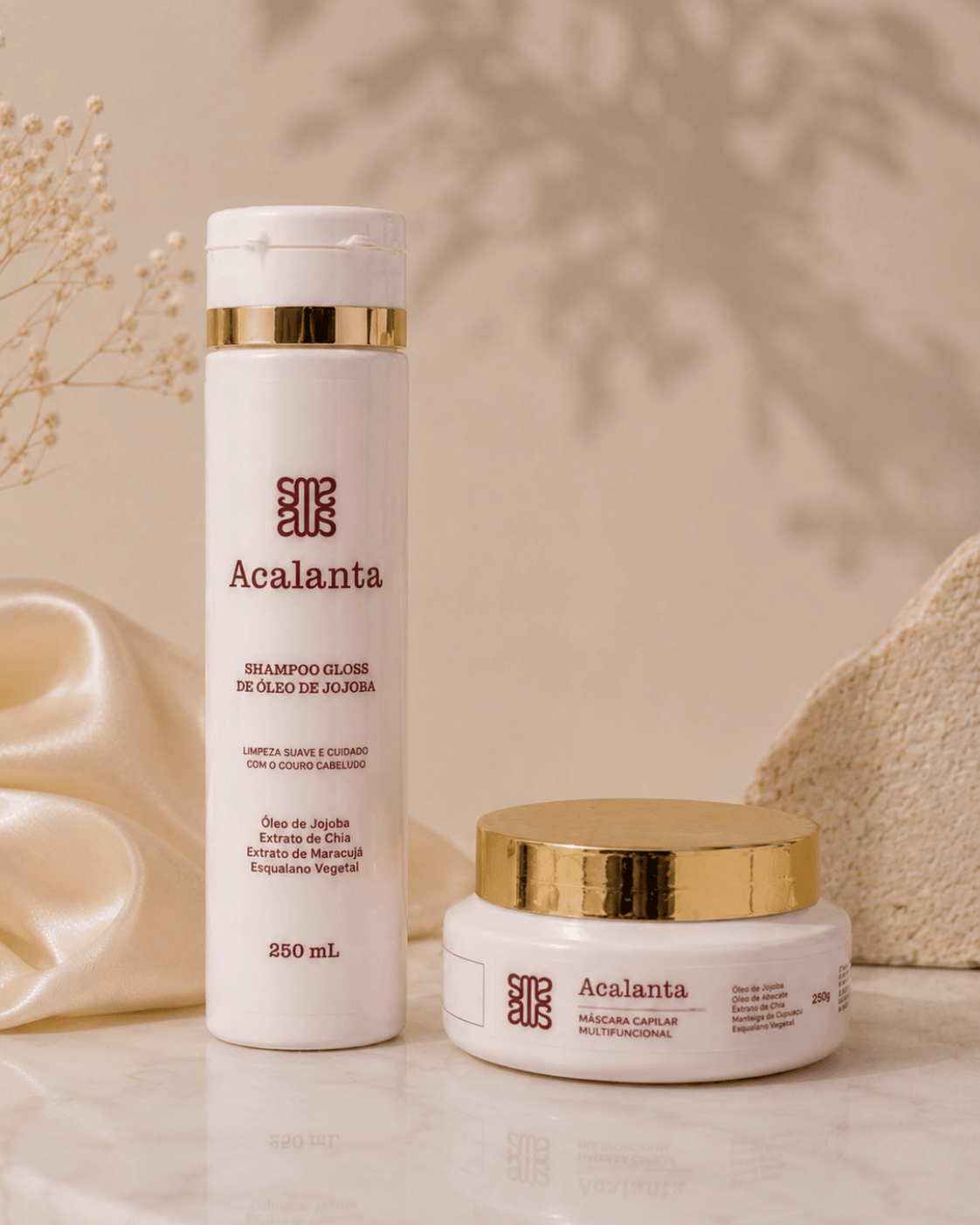 Kit Acalanta Shampoo + Máscara