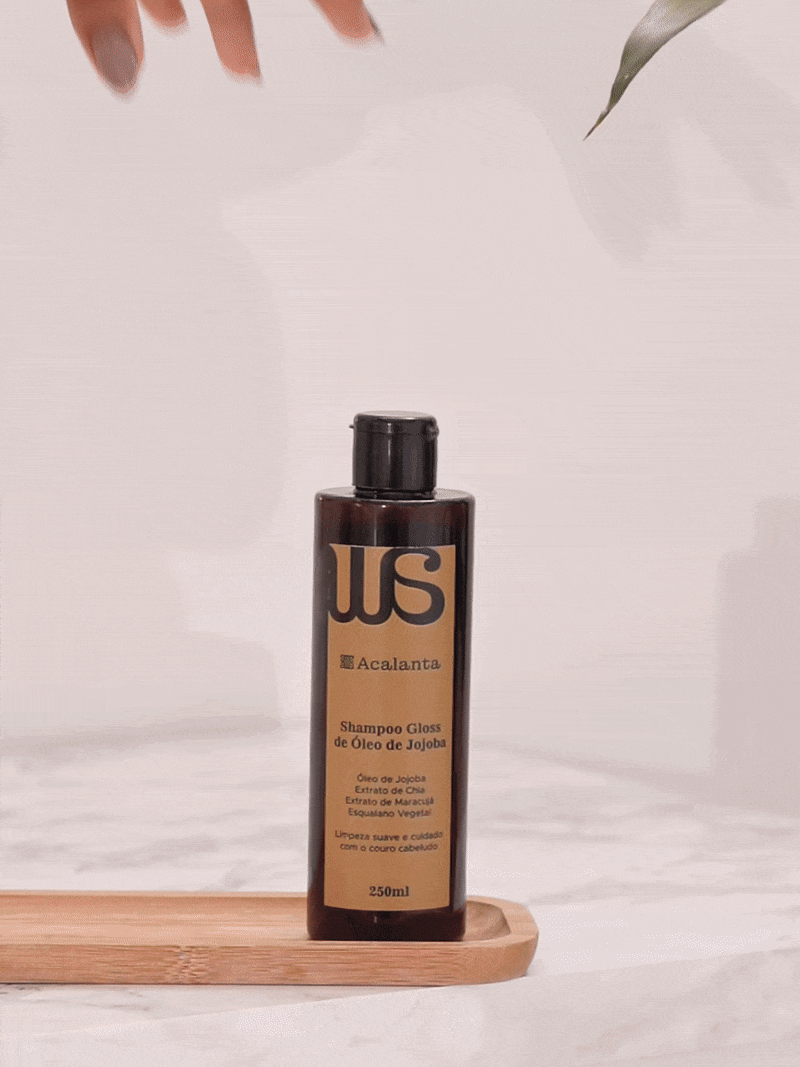 Shampoo Gloss de Óleo de Jojoba Acalanta 250ml