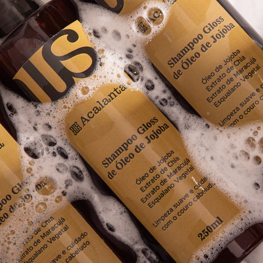 Shampoo Gloss de Óleo de Jojoba Acalanta 250ml