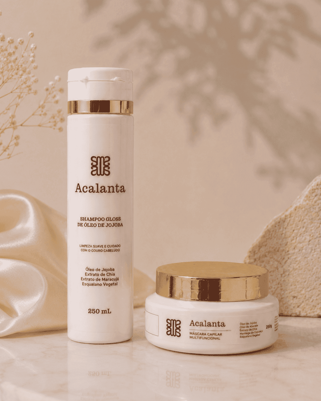 Kit Acalanta Shampoo +Máscara