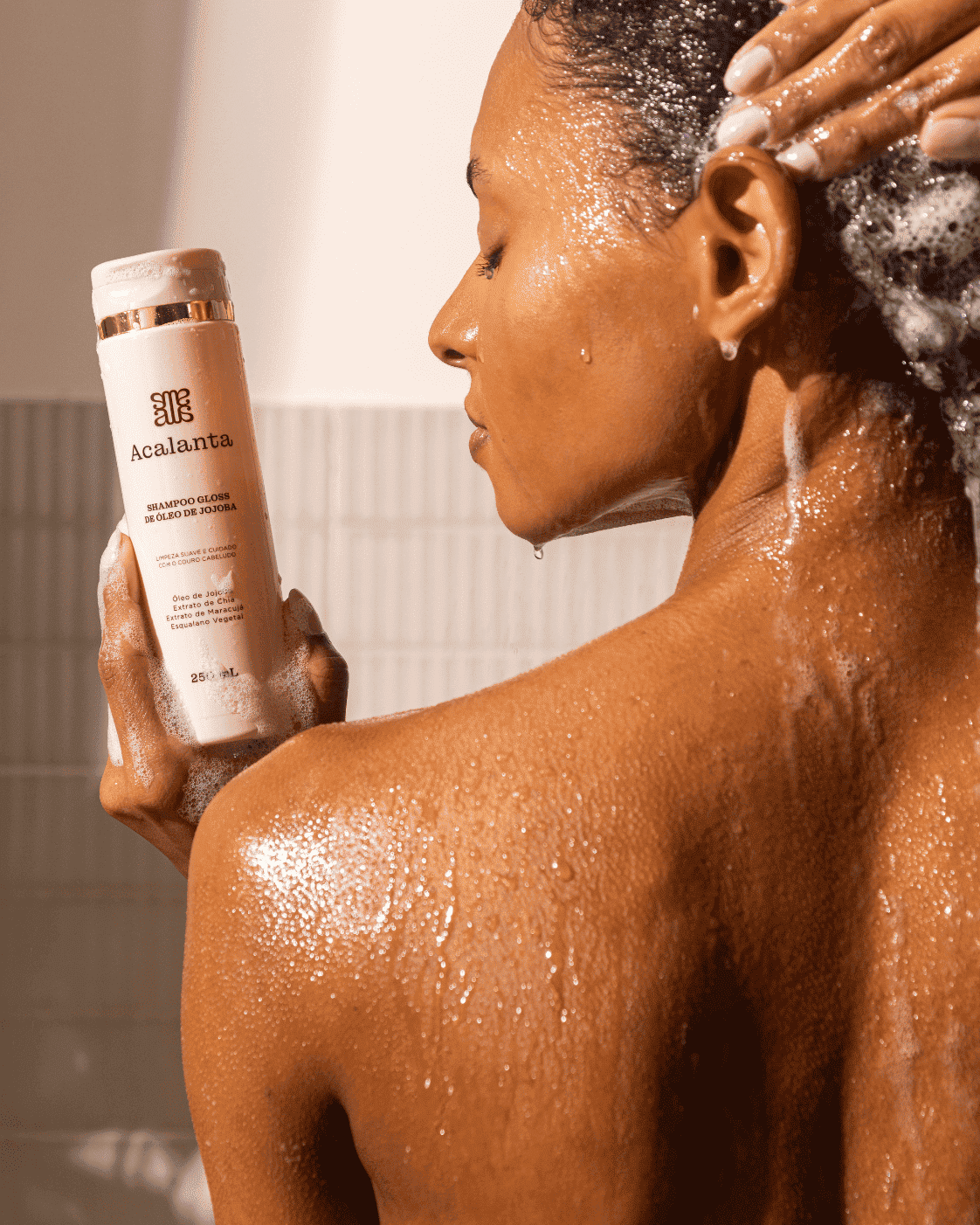 Shampoo Gloss de Óleo de Jojoba Acalanta 250ml