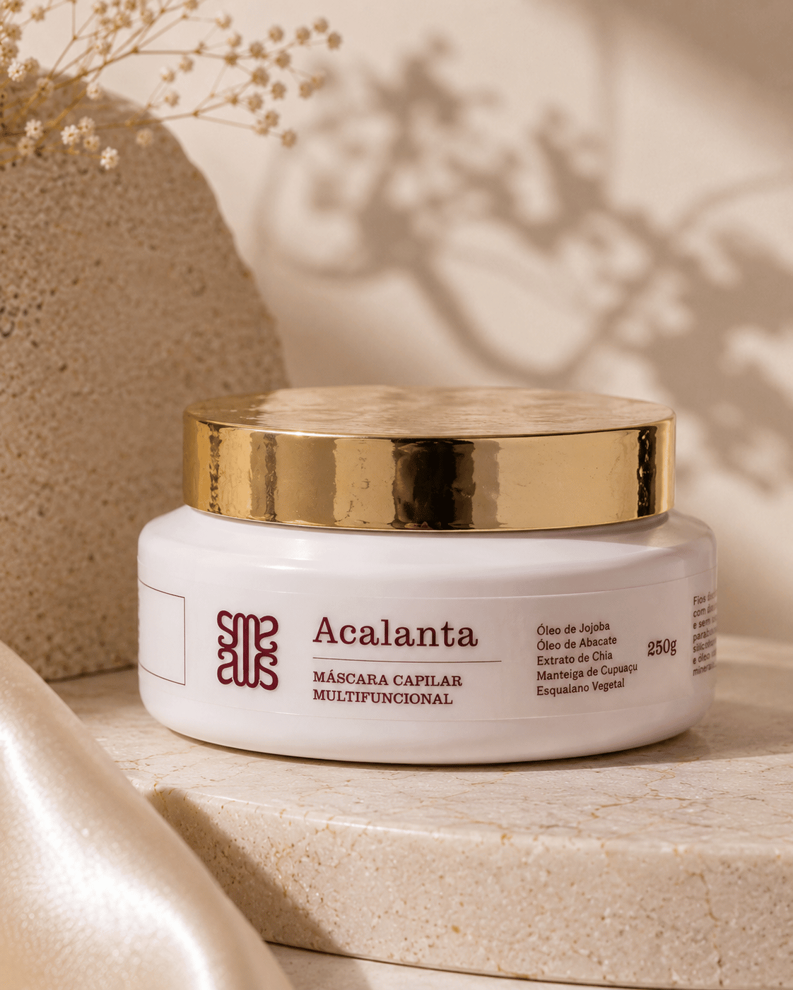 Máscara Capilar com Óleo de Jojoba Acalanta 300g