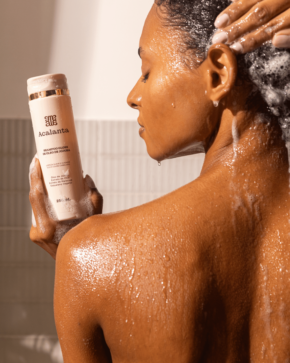 Shampoo Gloss de Óleo de Jojoba Acalanta 250ml