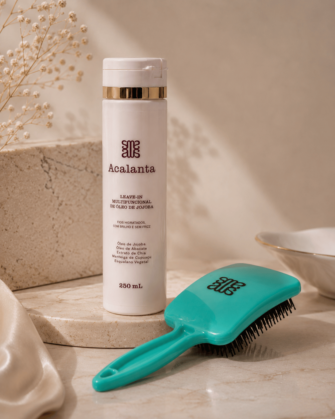 KIT Leave in + Escova de Pentear